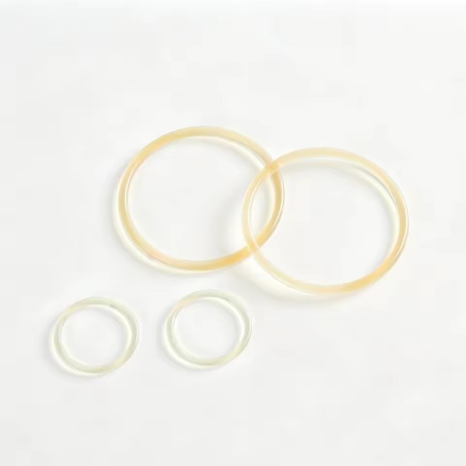 JRS Rubber Seals Full Fluoroelastomer (FFKM) O-Rings ISO 3601 Standard Sizes Excellent Chemical Resistance -40~315