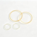 JRS Rubber Seals Full Fluoroelastomer (FFKM) O-Rings ISO 3601 Standard Sizes Excellent Chemical Resistance -40~315