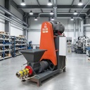 Commercial Automatic Wood Charcoal Making Machine High Efficiency 120-180kg/h 220V/380V