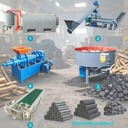 Small Charcoal Making Machine Carbonization Furnace Charcoal Briquette Extruder for Small-Scale Production