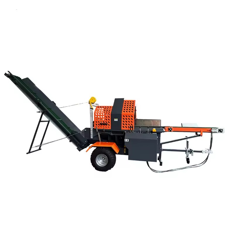 Heavy Duty Electric Log Splitter with Motor for Firewood Processing High Efficiency and Easy Operation