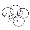 FEPM/Aflas Rubber O-Rings - Highly Resistant to Acids, Alkalis,Steam; for Pumps, Valves, and Industrial Sealing Applications