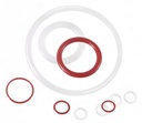 Translucent VMQ Silicone Rubber O-Ring, Waterproof, High & Low Temperature Resistant, Weather Resistant Insulation Seal