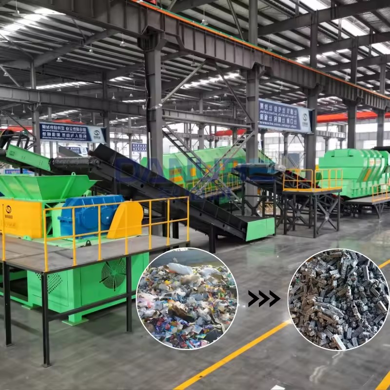 Urban Solid Waste Disposal and Management System Garbage Processing Machine Waste Sorting Machine