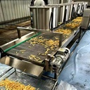 One-Stop Solution Automatic Snacks Frying Machine Potato Chip Fryer French Fries Fruit Seafood Production Line