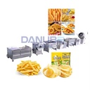 Industrial Potato Chips Making Machine Processing Equipment Fresh French Fries Production Line