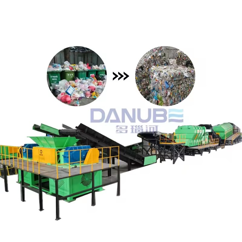 Municipal Solid Waste Management Sorting Machinery to Electricity Plant Waste Recycling Line
