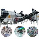 Plastic Waste Sorting & Recycling Production Line Engine High Efficiency Eco-friendly Electric Powered 100-500 Tons/Day Capacity