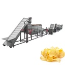 Commercial French Fries Potato Chips Food Processing Full-Automatic 304 Stainless Steel Multi-Function Production Line Machinery