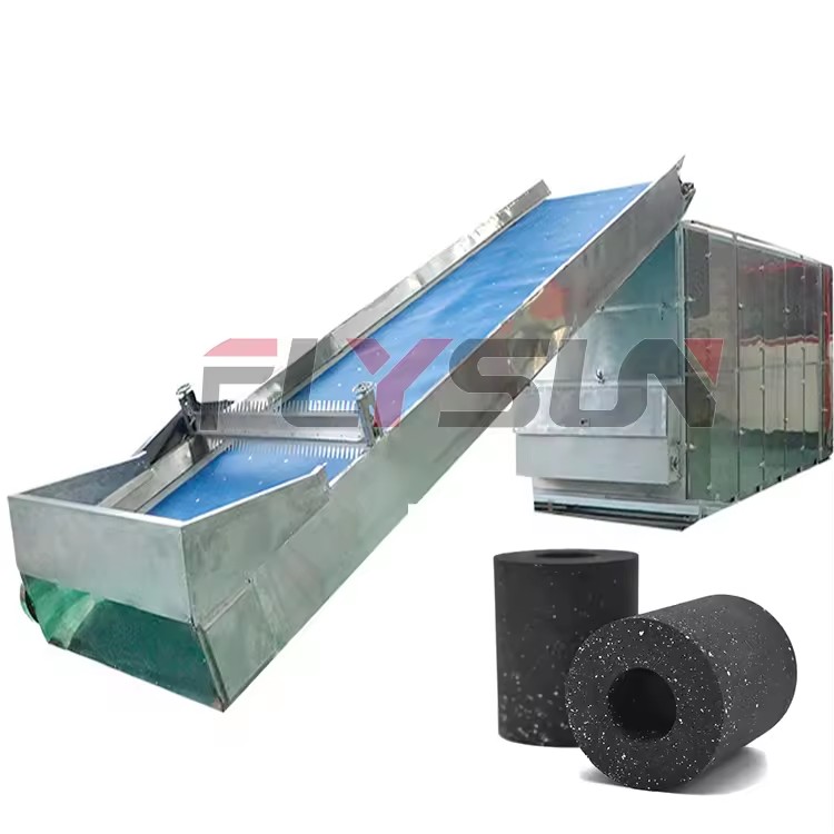 Continuous Multi-layer Automatic Stainless Steel Mesh Belt Dryer with Gear for Charcoal Coal Carbon Block & Pellet Drying