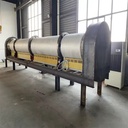 Small Portable Wood Chips Coconut Husk Rotary Dryer Machine Price