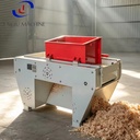Small Single Shaft Wood Shaving Machine | Poultry Bedding Wood Flaker | Wood Shavings Making Machine For Horse Chicken Farm
