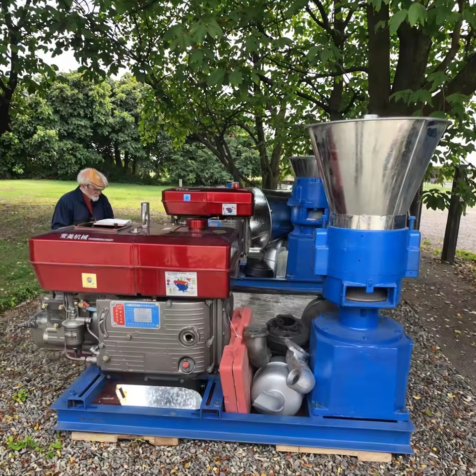 Flat Die Feed Pellet Making Machine