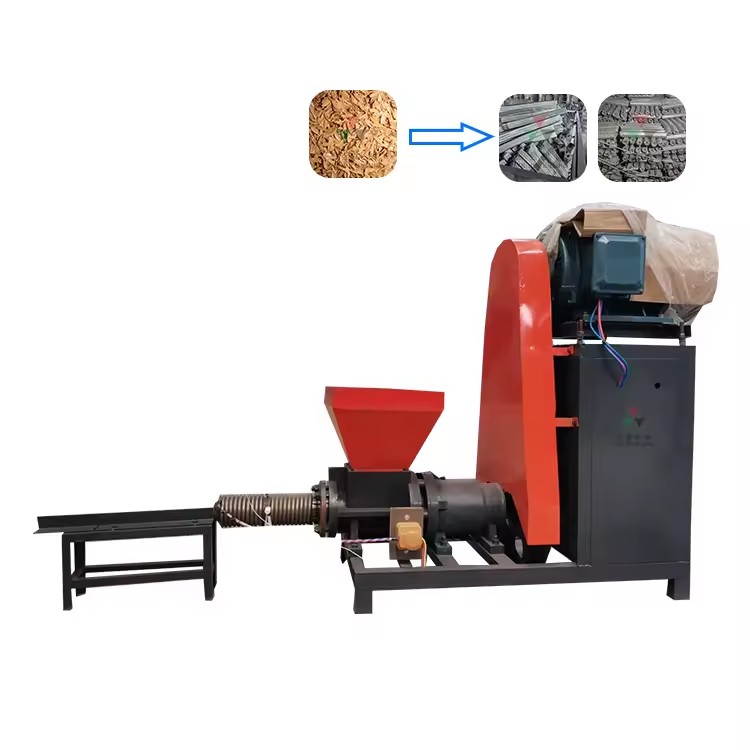 Coconut Shell Charcoal Briquette Machine Sawdust Rice Husk Biomass Briquette Making Machine