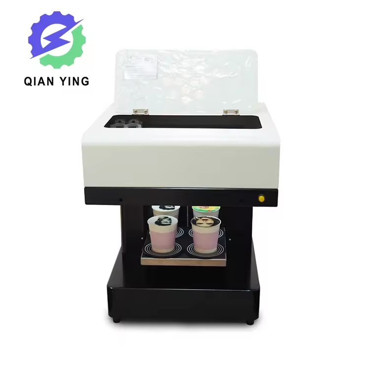 Coffee Printer Automatic 3D Colors Foam Cappuccino Selfie Coffee Printer Machine