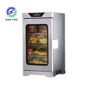 Electric Heating Smoking Meat Machine Smoke Fish Making Machine Smoker Oven Smoking Machine for Fish and Meat