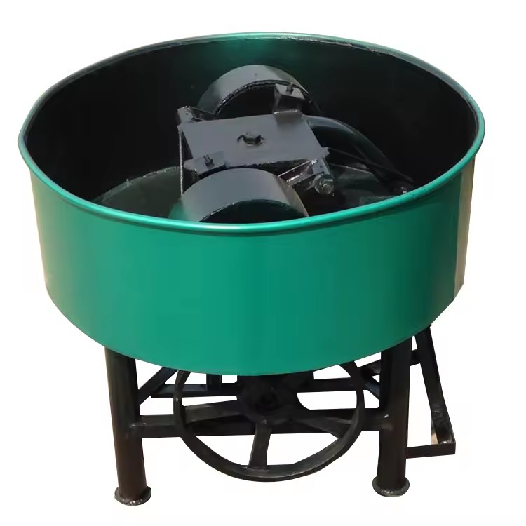 Factory Customized Wheel Roller Charcoal Adhesive Mixer Grinder Charcoal Powder Pulverization Mixer