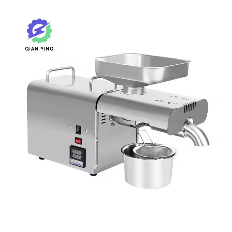 Small Business Home Mini Oil Press Machine Small Oil Mill Machine Cold Press Oil Maker Machine for Home