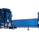 High Capacity Biomass Dryer Machine with Steel Construction and Motor for Natural Gas/LPG/Diesel Heating Adjustable Moisture