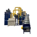 Portable Automatic E-Waste Recycling Machine with Engine and Motor Scrap PCB Electronic Waste Recycling Line
