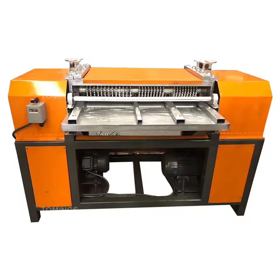 Waste air Conditioner Radiator Copper and Aluminum Separator Water tank Radiator Dismantling Machine