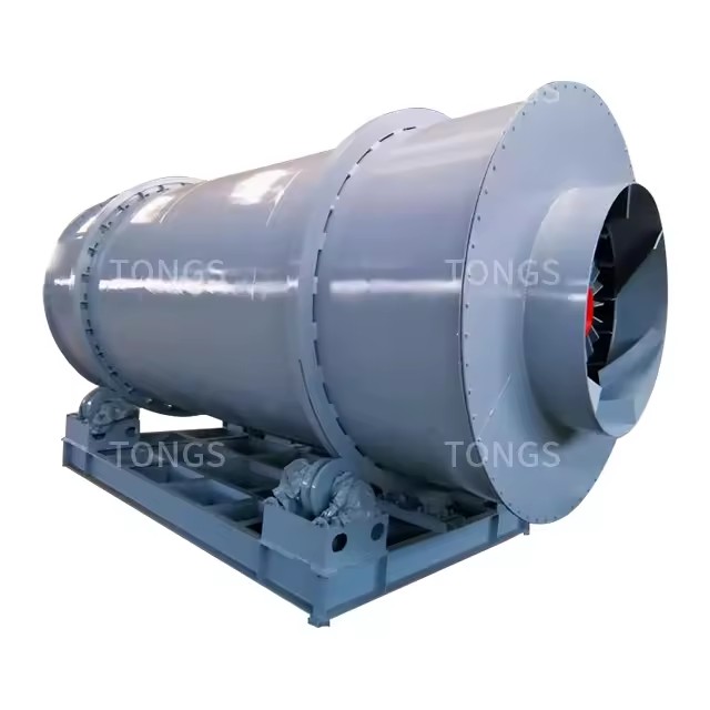 Three-pass Drum Dryer Industrial Chemical Drying Coal Slime Machinery Equipment Drying Evenly