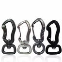 Hiking Aluminum Multipurpose 4KN Swivel Carabiner Hook for Dog