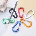 Aluminum Alloy Carabiner Clips Multi-Use Keychain Hooks for Home RV Camping Fishing Traveling Bag Hanging Parts & Accessories