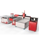 HEAD Professional 3-Axis Small CNC Waterjet Machine with Open Worktable for Industrial Stone Tile Metal Cutting