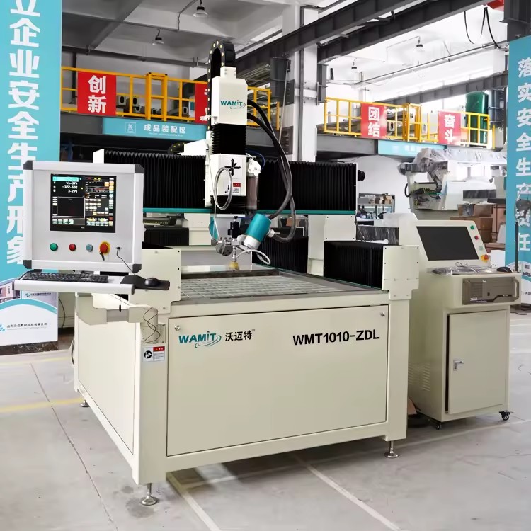 WAMIT Premium Grade Waterjet Cutter 3 Axis 5 Axis 1010 Water Jet Cutting Machine for Marble