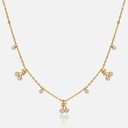 18K Gold Plated Stainless Steel Jewelry Necklaces for Women