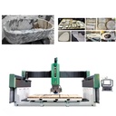 Marble and Granite Bridge Saw 5 Axis 3d Stone Carve and Polish Machine