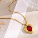18K Gold Plated Stainless Steel Jewelry Necklaces for Women