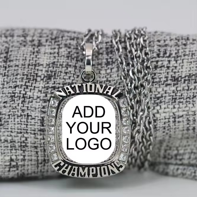 Customized logo Sports Football Basketball Hockey Baseball Championship Pendants