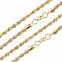 Jewelry Manufacturer Wholesale Fashion Twist 925 Sterling Silver Rope Chain for Men