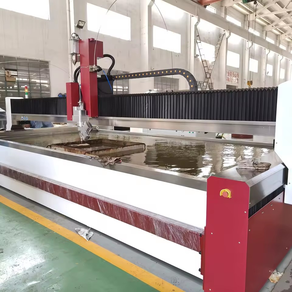 YCWJ Customizable Size CNC Waterjet Cutting System for Automotive Parts with Tailored Power and Efficiency CE ISO Certification