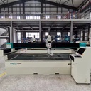 Water Jet Metal Cutting Machine Cutting Head Water Jet Cutter Price for Marble Granite Glass Cutting 60000Psi Pump