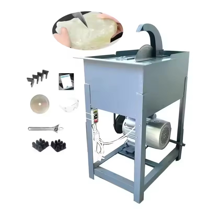 2200W Manual Gemstone Water Cutter Slab Decorative Cabochon Jasper Agate Emerald Pebble Jadeite New Jade Cutting Machine Engine
