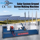 Helical Pile Machine for House Foundation Steel Ground Screw Piles Production 220V/380V 2.2 Power