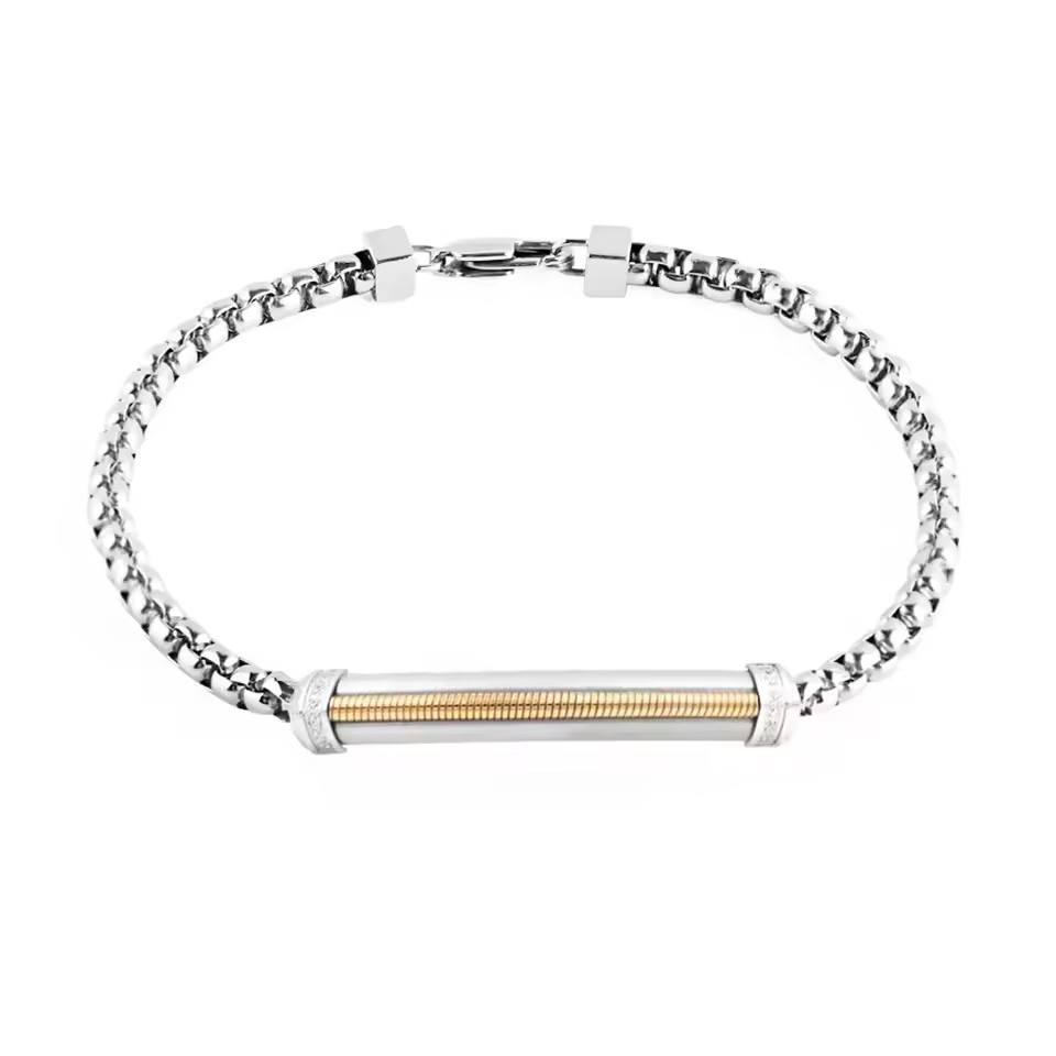 Wholesale Custom Non Tarnish Stainless Steel Round Box Chain Round Snake Chain Design Bracelet Jewelry