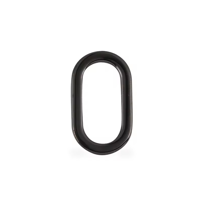 Factory Handmade High Quality Black and White Ceramic Accessories Ring Core Blank for Inlay