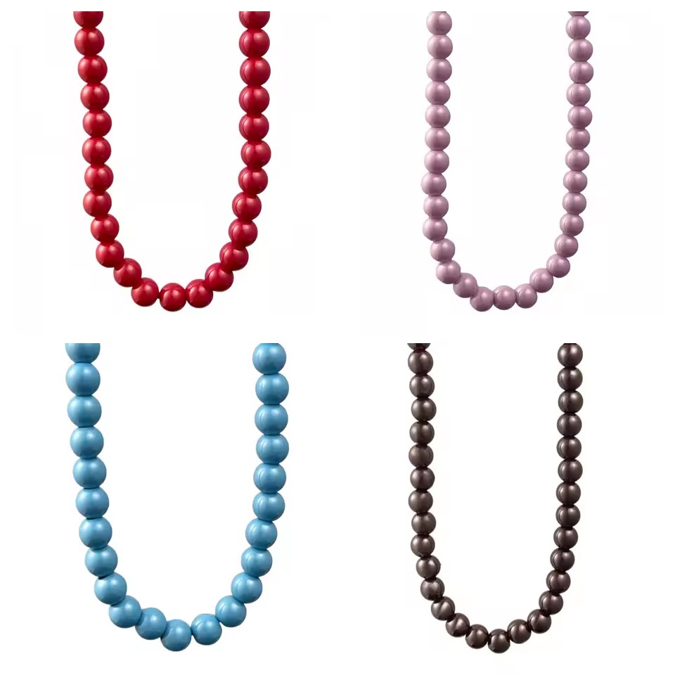 Colorful 6mm Ceramic Beads for Women Jewelry Findings & Components for DIY Fashion Bracelet & Necklace Perfect Gift Idea