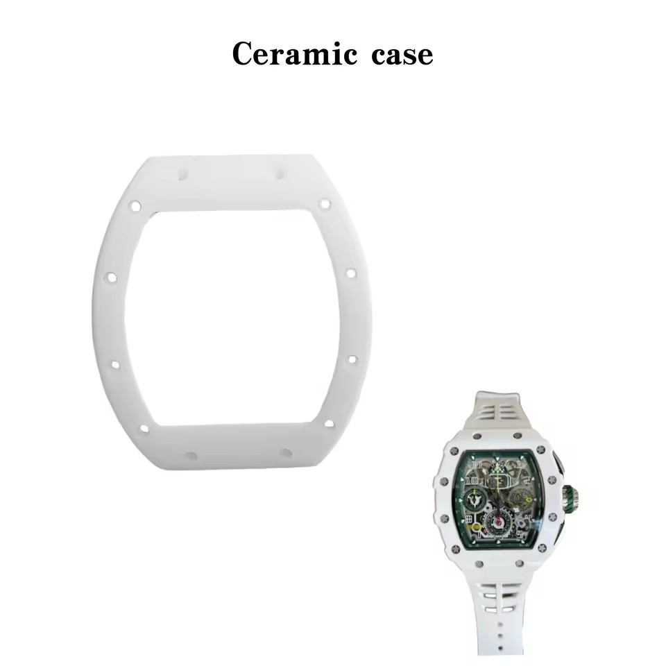 OEM Watch Cases Unisex High Quality Ceramic Watch Case for Automatic Watch