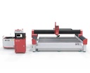Waterjet Cutting AB 5 Axis Machine for Ceramic Tile Stone Metal CNC Water Jet Cutter