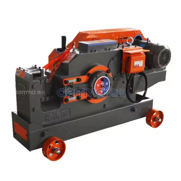 Electric Motor Rebar Cutter Steel/Alloy Bar Cutting Machine 220V/380V 5.5kW High Efficiency 6-32mm Diameter Construction