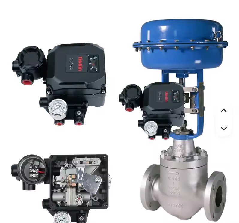 TS800 Series Smart Valve Positioner PST and Alarm Function Auto/Manual Switch Calibration Aluminum Die Cast 4~20mA DC