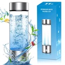 Custom Logo 420ml Hydrogen Water Bottle Generator SPE PEM Technology 700-1600Ppb Portable Hydrogen Water Bottle with Canula