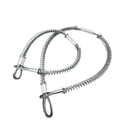 Whipcheck Safety Cable Explosion Proof Wire Rope Steel Whip Check Cable Stainless Steel Factory Production 3mm Galvanized
