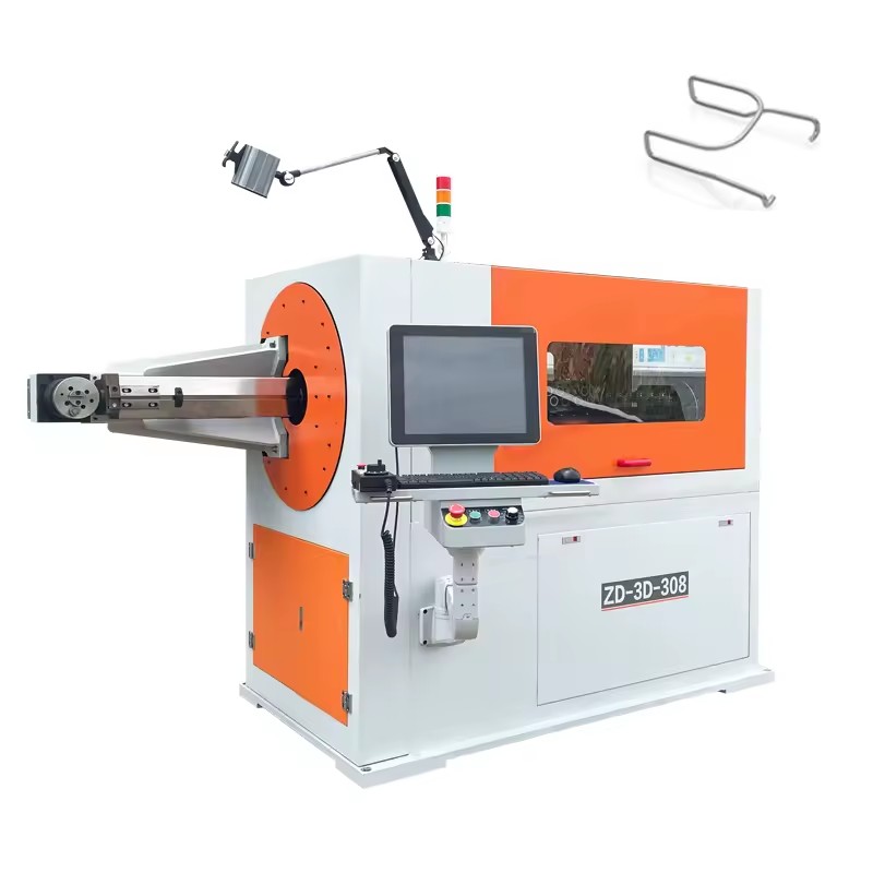 3D CNC Automatic Rebar Cut Bender Steel Wire Iron Bar Bending Machine for Concrete Building Automatic Wire Bending Machine 3D