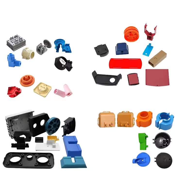 Bespoke Industrial Plastic Accessories Fabrication Service ABS PC Nylon POM Rigid Spare Components OEM Contract Manufacturing